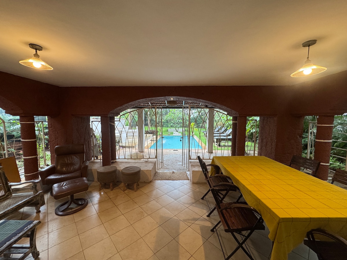 3 BHK Private Pool Beach Villa | On Candolim Beach
