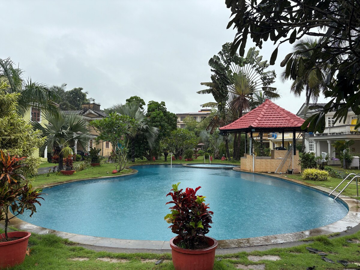 3 BHK VILLA in SOUTH GOA | Pool | 2 kms to Beach