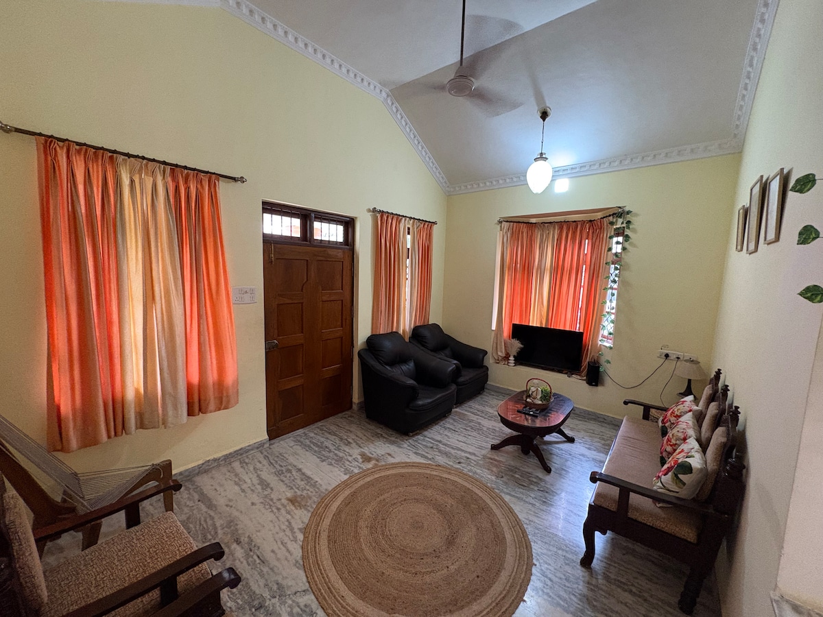 3 BHK VILLA in SOUTH GOA | Pool | 2 kms to Beach