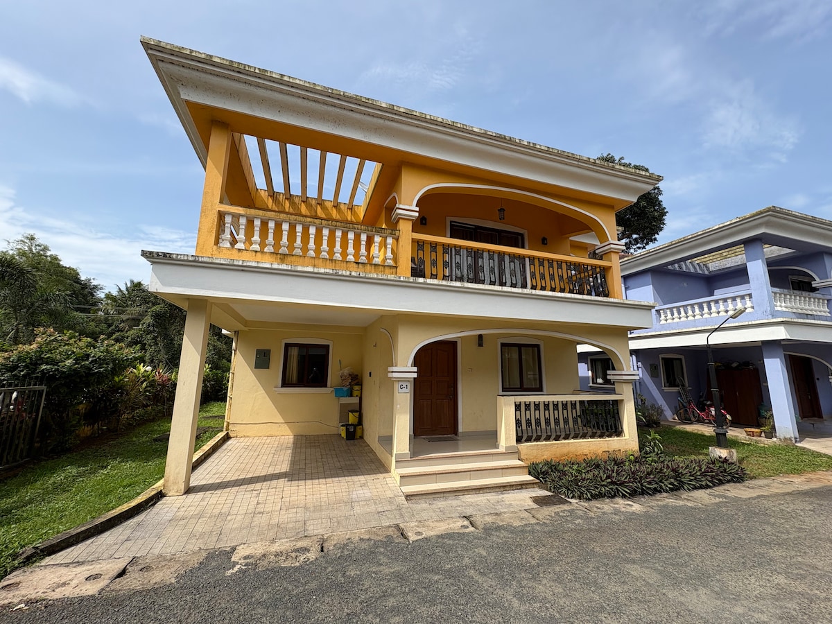 3 BHK VILLA in SOUTH GOA | Pool | 700m from Beach