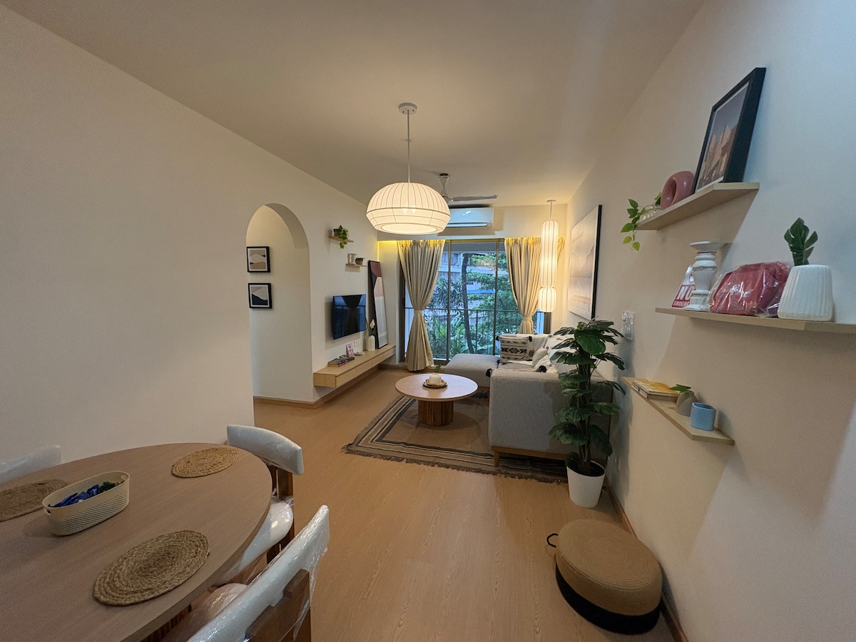2BHK Suite | Panjim | Pool | 800m Beach