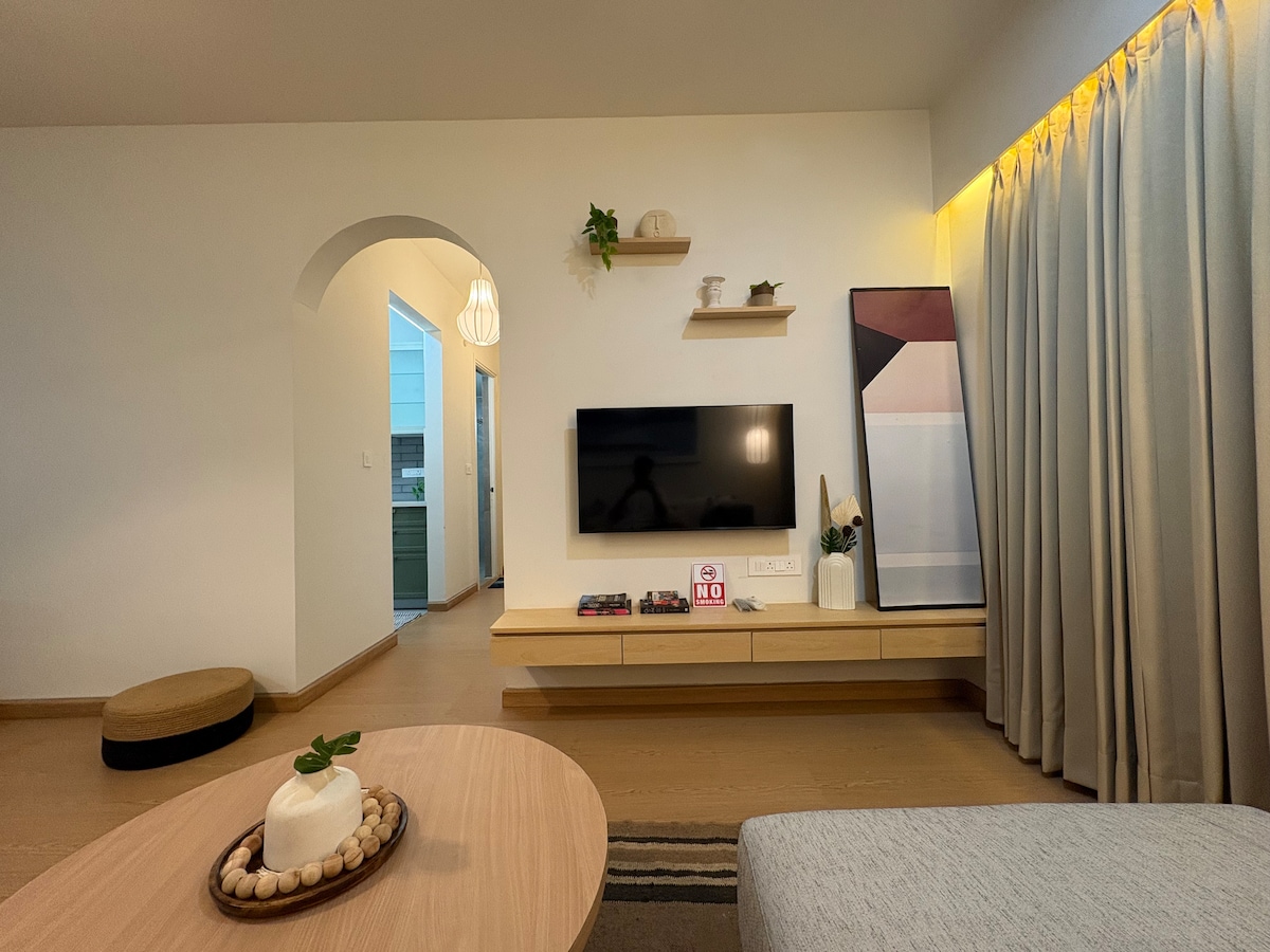 2BHK Suite | Panjim | Pool | 800m Beach