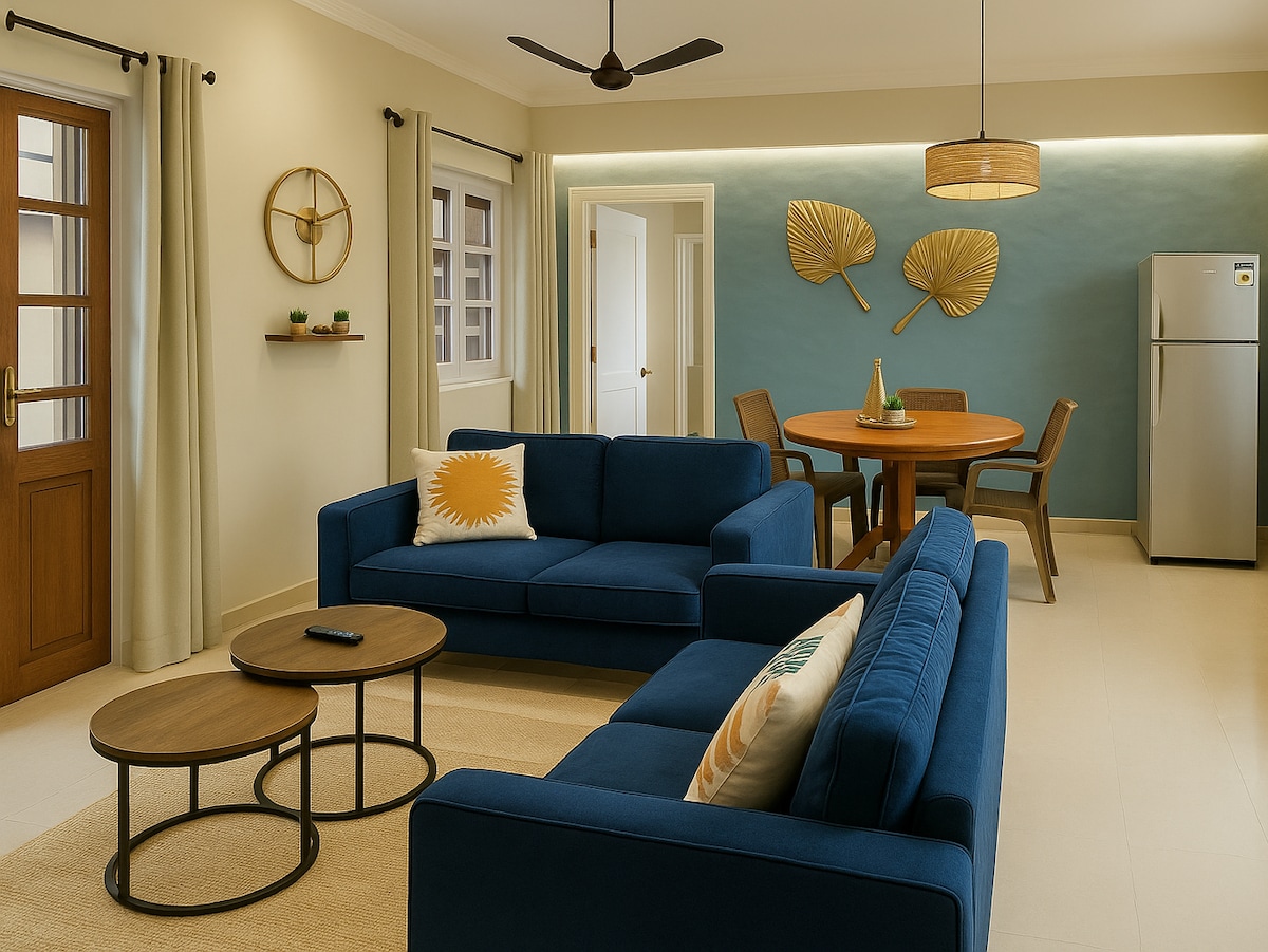 Palmiera | Luxurious 1BHK | 5 mins from beach