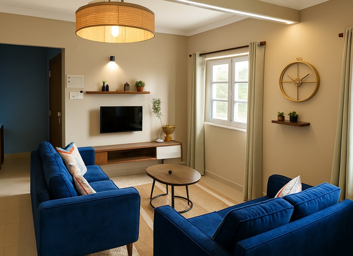 Palmiera | Luxurious 1BHK | 5 mins from beach