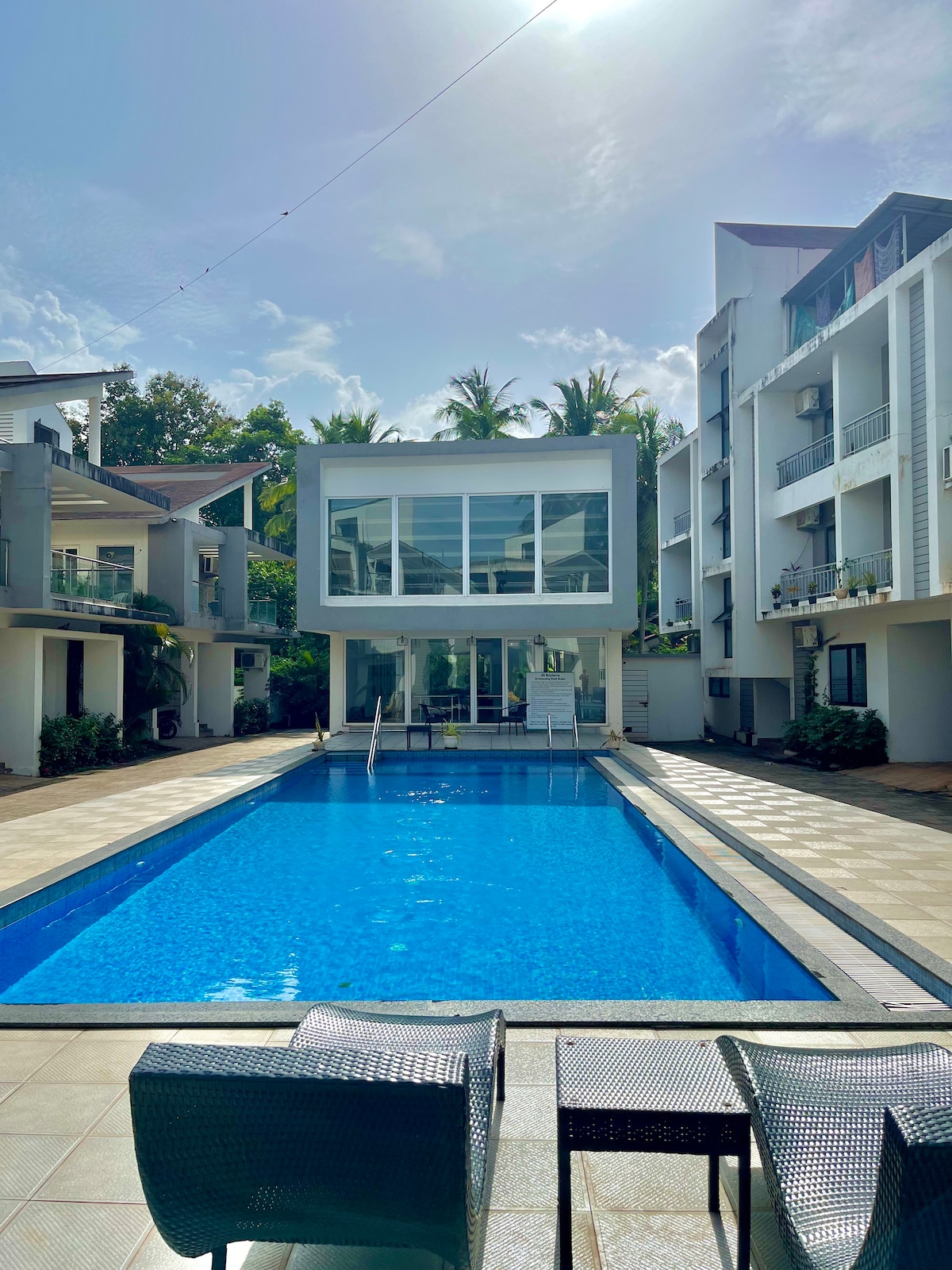 Luxo Dream 3BHK Villa W Pool in Assagao