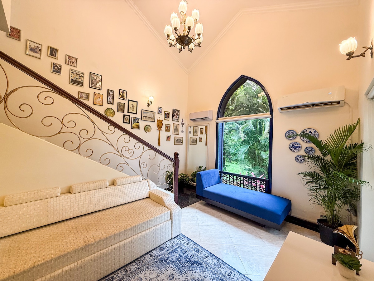 Luxury Lakeside 2BHK Villa | Near Baga Beach
