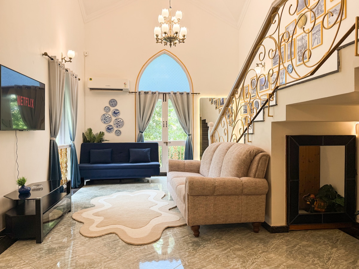 Luxury Lakeside 2BHK Villa | Near Baga Beach