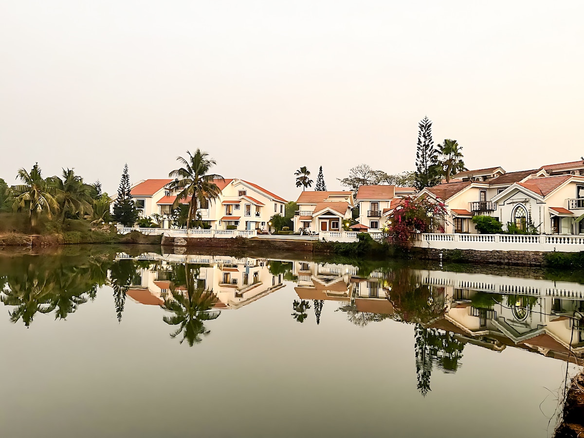 Luxury Lakeside 2BHK Villa | Near Baga Beach