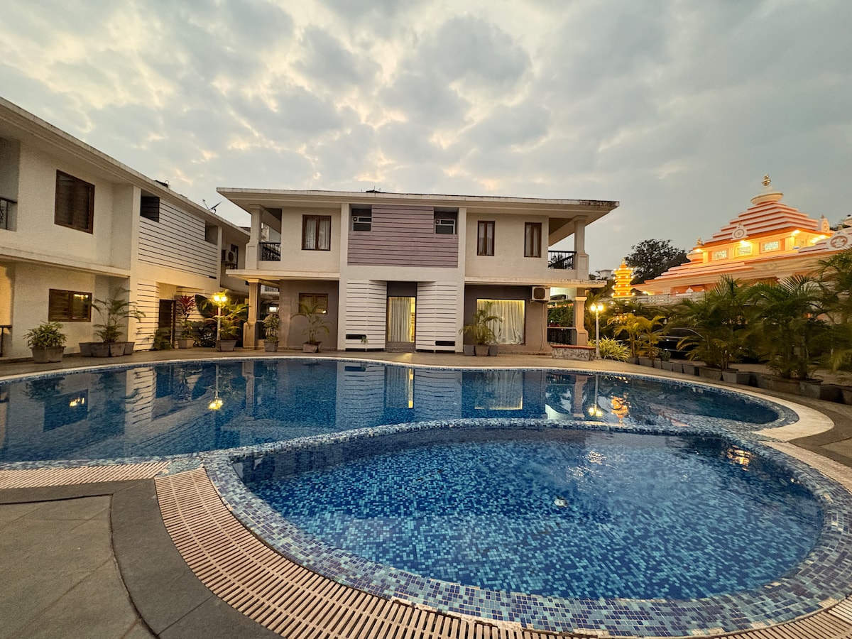 1 Villa by SRH | 3BHK Poolside Escape Assagao
