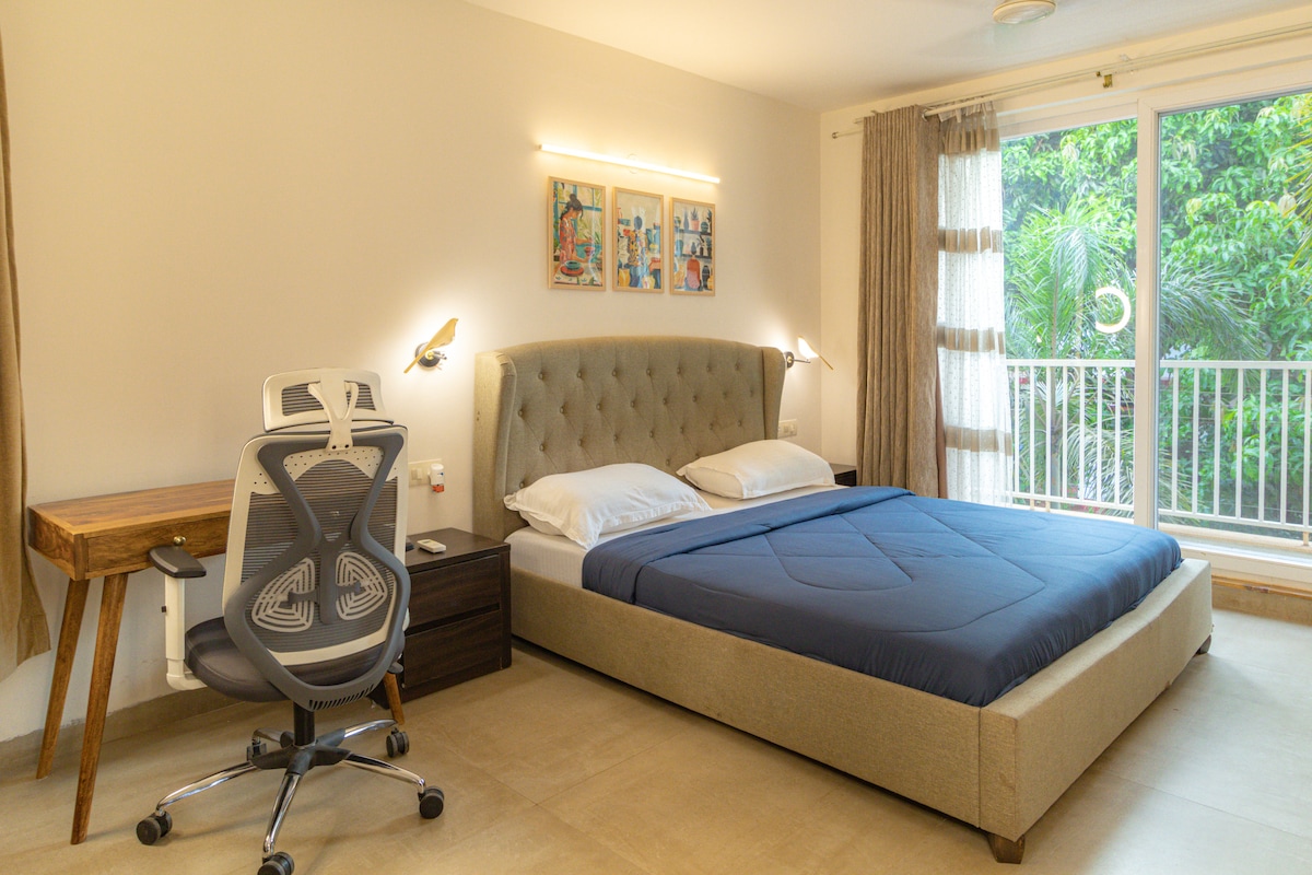 3BHK Villa Anjuna | Private Plunge Pool & Bathtub