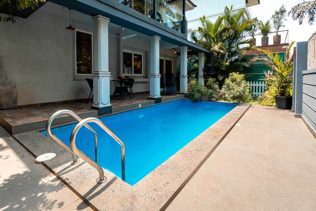 Luxe 3 BHK Forest Villa | Pvt Pool | 2 Living Room