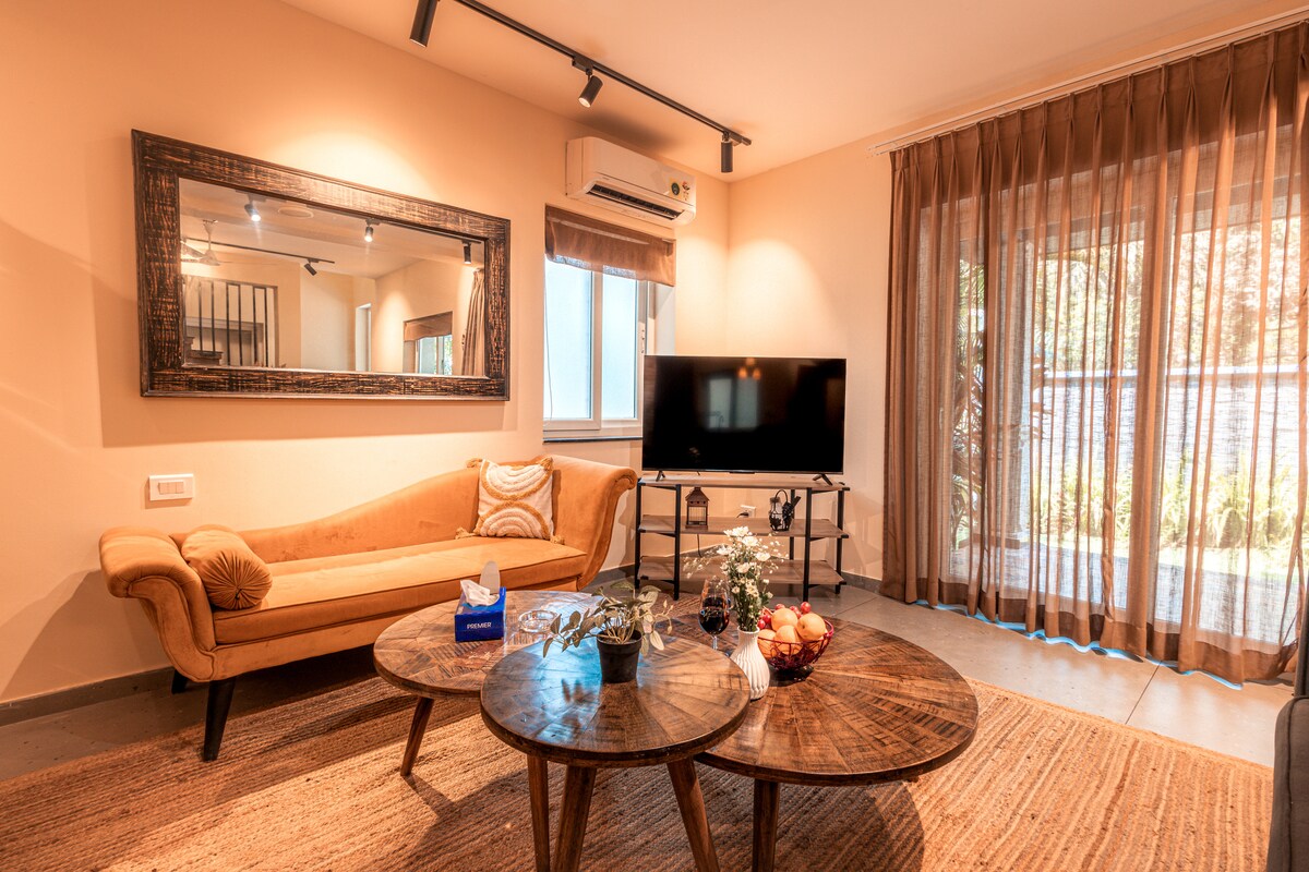 Luxe 3 BHK Forest Villa | Pvt Pool | 2 Living Room