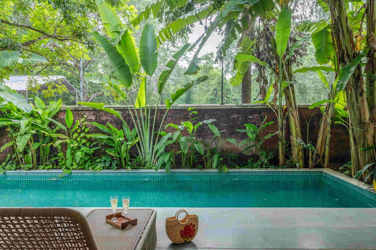 Celestial Groove | Luxury 3BHK Pvt Pool & Terrace