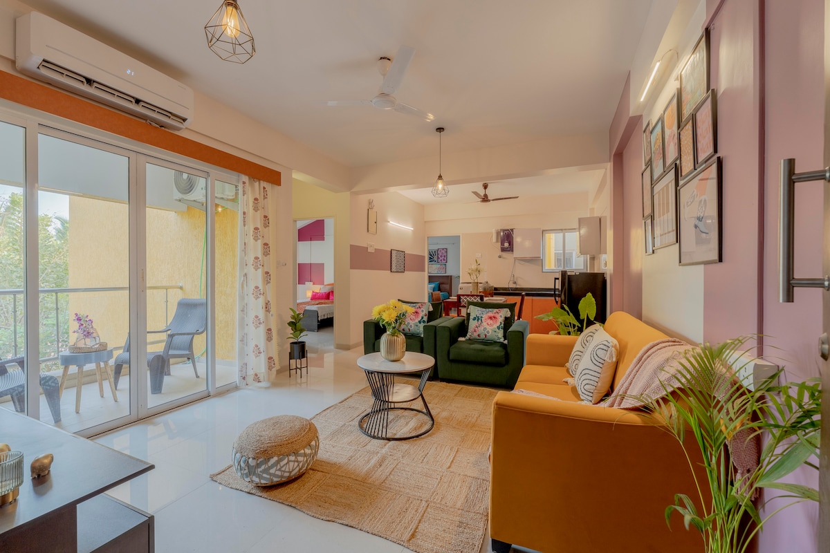 2bhk Charvi Reemz Apartment With Common Pool